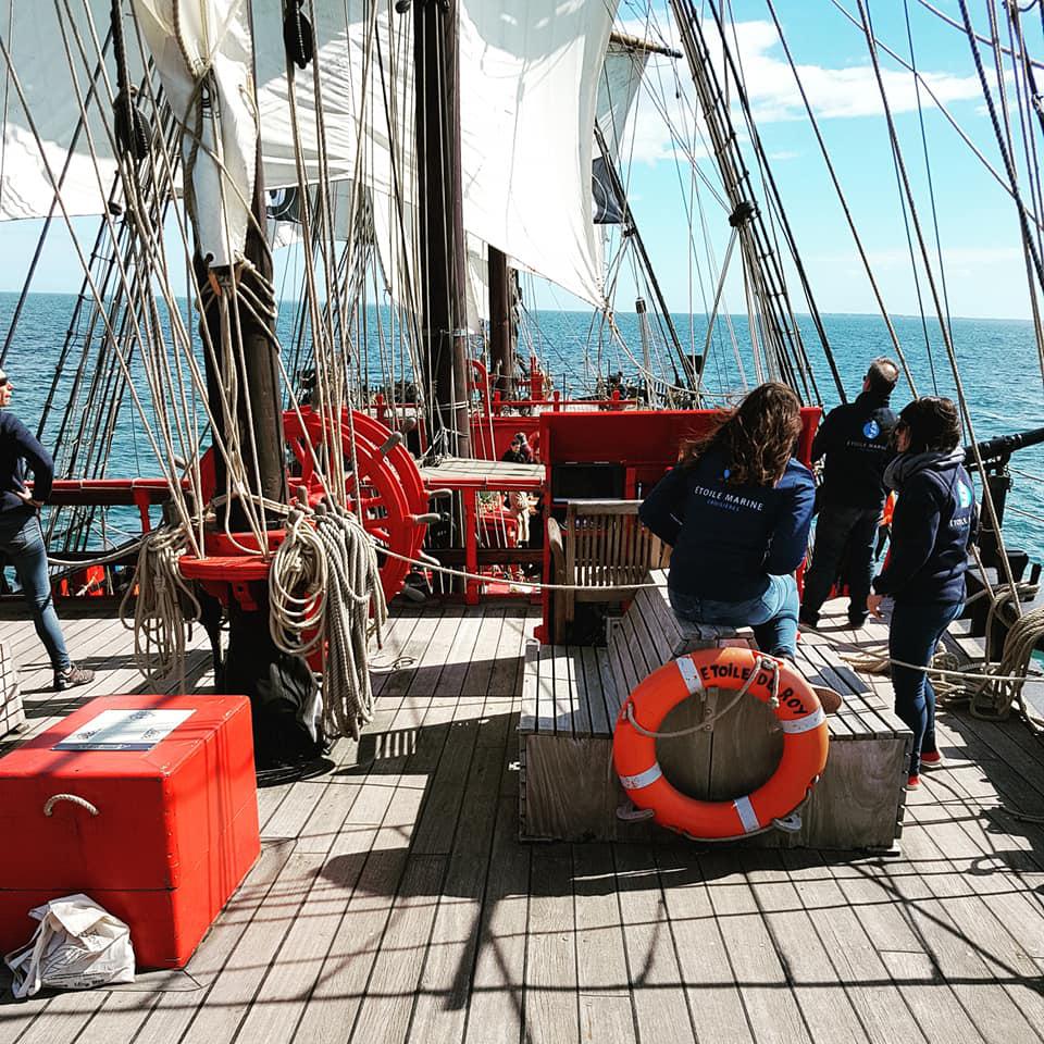 Mardi 28 mai 2019, nous étions en formule Quartet à bord de L'Etoile du Roy sur le Golfe du Morbihan (56), dans le cadre d'un après-midi croisière/musique/cocktail pour l'entreprise OMNI RAISE !