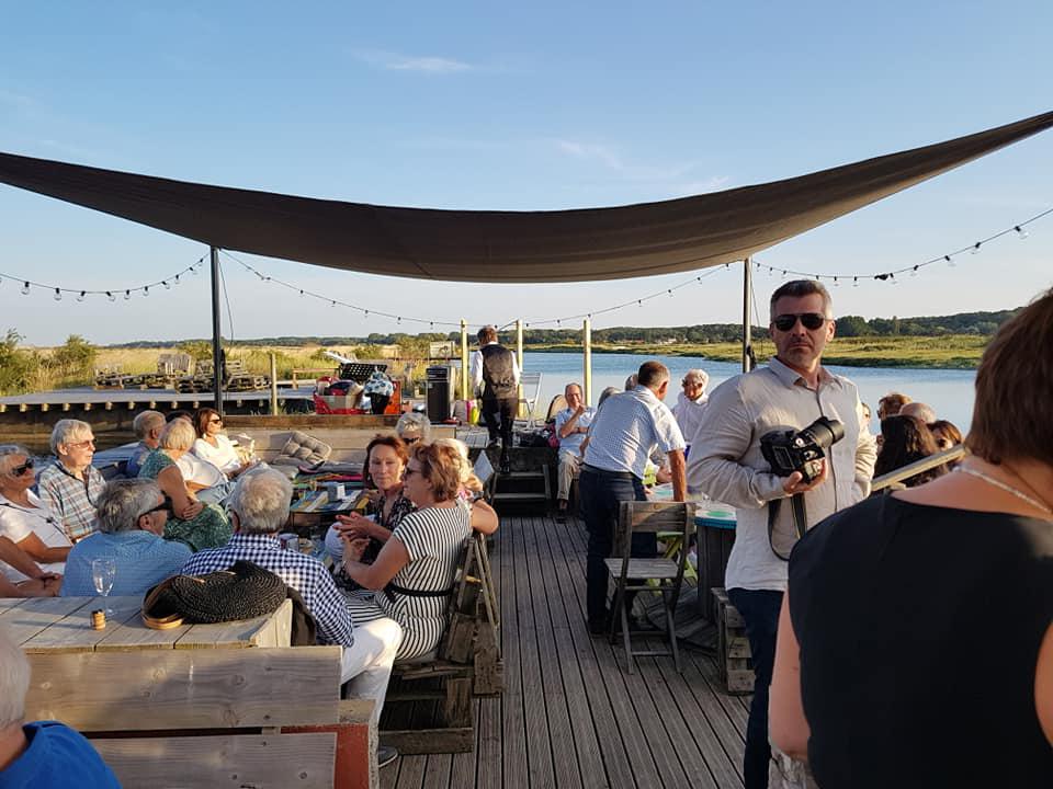 Mercredi 03 juillet 2019, nous étions en formule Trio en bord de mer au restaurant LA CABANE à Brem-sur-Mer (85), pour l'animation musicale d'un repas d'anniversaire !