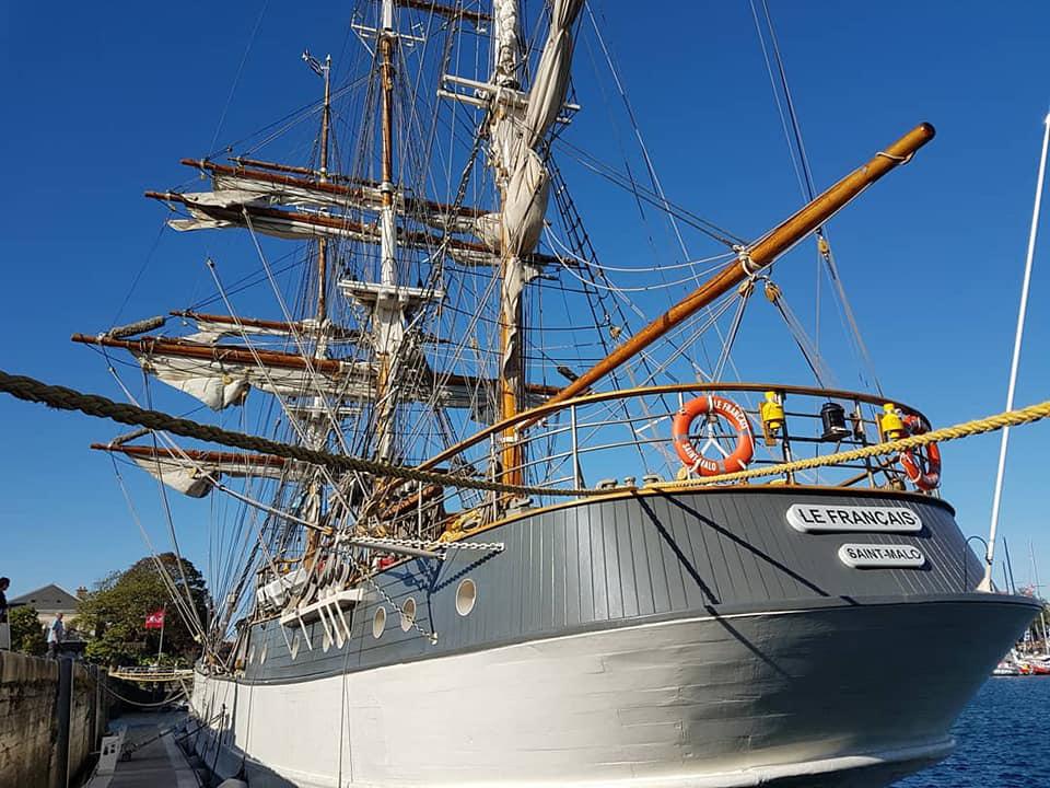 Jeudi 19 septembre 2019, nous étions en formule Duo (Violon &#38; Guitare) sur le voilier Le Français à La Rochelle (17), pour un cocktail d'entreprise !