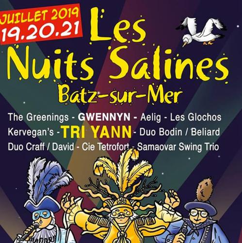 Dimanche 21 juillet 2019, nous étions en formule Trio à Batz-sur-Mer (44), dans le cadre du festival LES NUITS SALINES !